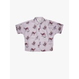 BASEHIT WOMEN'S S/S SHIRT 201.BW61.10-PR 187 ROSE Pink Image 3