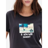 BASEHIT 221.BW33.74-OFF BLACK Black Image 2