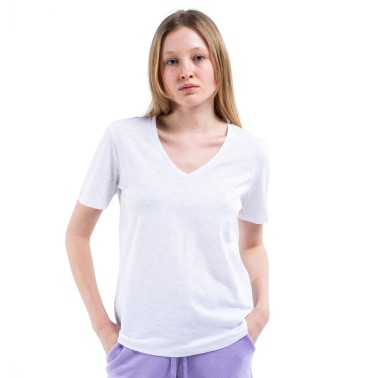 Γυναικεία Κοντομάνικη Μπλούζα Λευκή - Target