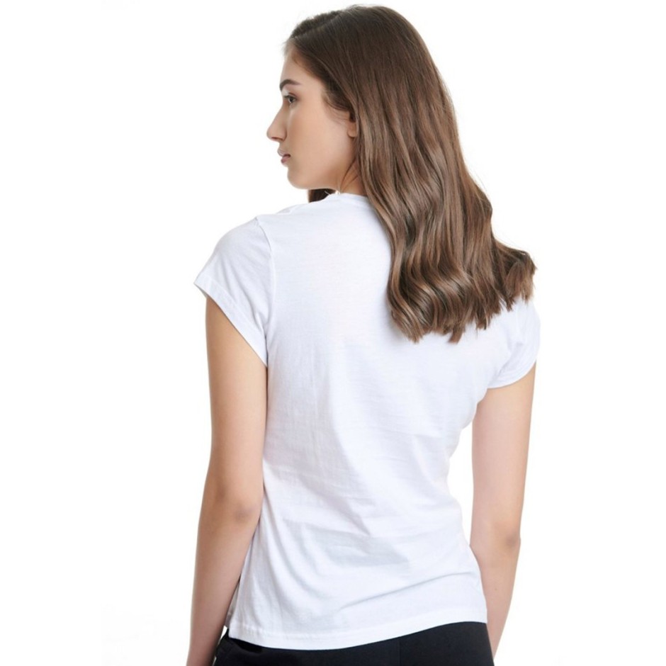 BODYTALK BDTKW SLIM TSHIRT 1211-907328-00200 Λευκό