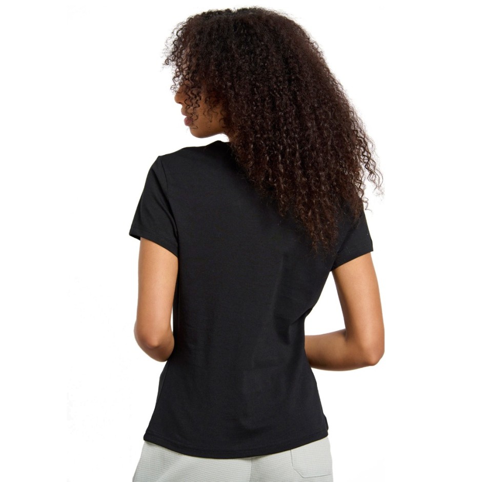 BODYTALK Μαύρο - Γυναικεία Κοντομάνικη Μπλούζα 