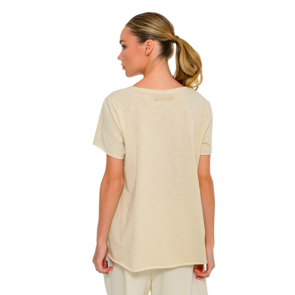 BODYTALK FLOW CROP TOP 1261-907528-00214 Εκρού