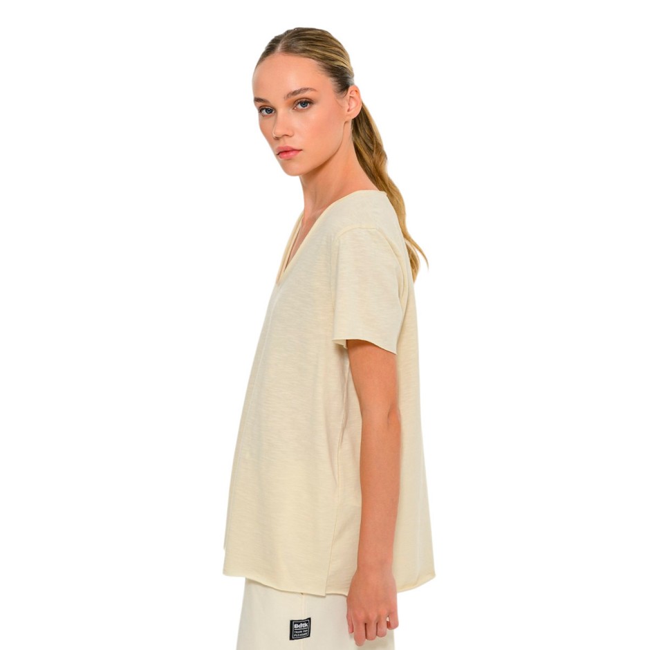 BODYTALK FLOW CROP TOP 1261-907528-00214 Εκρού