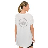 Γυναικεία Κοντομάνικη Μπλούζα Λευκή - Bodytalk  Εικόνα 0