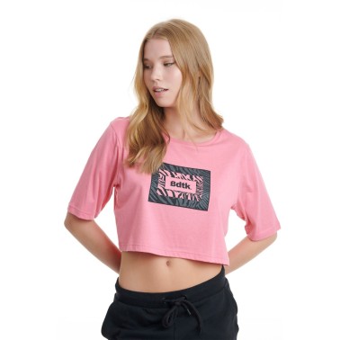 BODYTALK BDTKCL W CROP TOP 1212-907220-00334 Φούξια