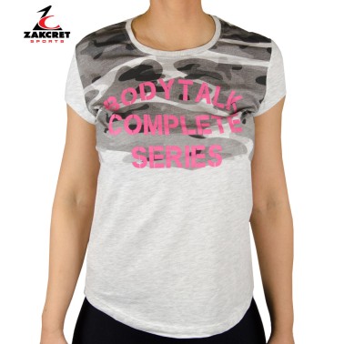 TShirt BODY TALK 161-908828-54682 Γκρί