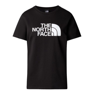 Γυναικεία Κοντομάνικη Μπλούζα Μαύρη - The North Face S/S Relaxed Easy