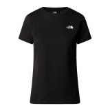 Γυναικεία Κοντομάνικη Μπλούζα Μαύρη - The North Face S/S Simple Dome  Εικόνα 2