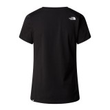 Γυναικεία Κοντομάνικη Μπλούζα Μαύρη - The North Face S/S Simple Dome  Εικόνα 3