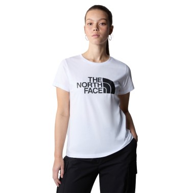The North Face S/S Easy Λευκό - Γυναικεία Κοντομάνικη Μπλούζα