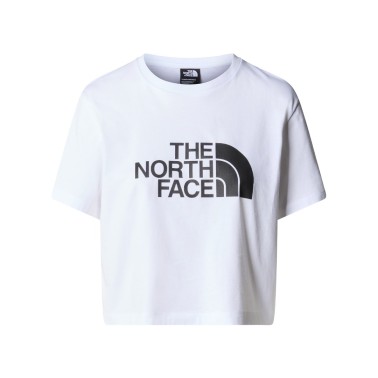THE NORTH FACE W S/S CROPPED EASY TEE NF0A87NAFN4-FN4 White