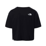 The North Face S/S Cropped Easy Μαύρο - Γυναικεία Κοντομάνικη Μπλούζα Εικόνα 0