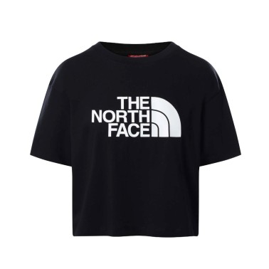 THE NORTH FACE W S/S CROPPED EASY TEE NF0A87NAJK3-JK3 Black