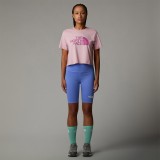 THE NORTH FACE EASY RELAXED CROPPED TEE NF0A8A6HA1O-A1O Pink Image 1