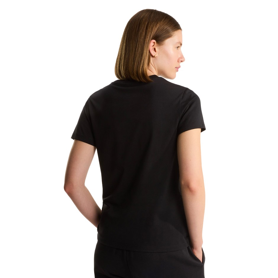 Women's T-Shirt Black - The North Face Evolution Simple Dome