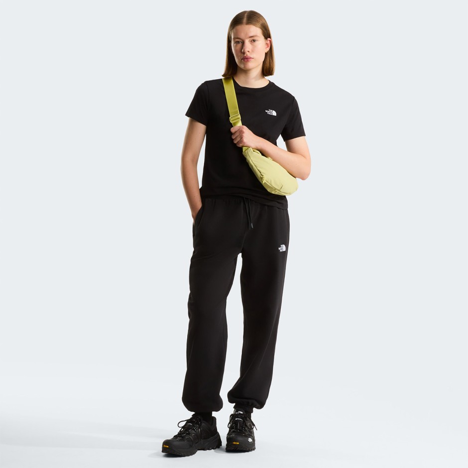 Women's T-Shirt Black - The North Face Evolution Simple Dome