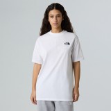 THE NORTH FACE ESSENTIAL OVERSIZE TEE NF0A87NQFN4-FN4 White Image 