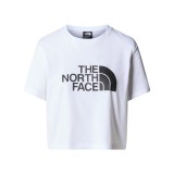 THE NORTH FACE W S/S CROPPED EASY TEE NF0A87NAFN4-FN4 White Image 