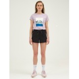 EMERSON HAWAIIAN POSTCARD PHOTO T-SHIRT 211.EW33.84-COOL PINK Pink Image 1