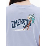 Γυναικεία Κοντομάνικη Μπλούζα Λιλά - Emerson Εικόνα 4