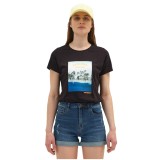 EMERSON HAWAIIAN POSTCARD PHOTO T-SHIRT 211.EW33.84-BLACK Black Image 