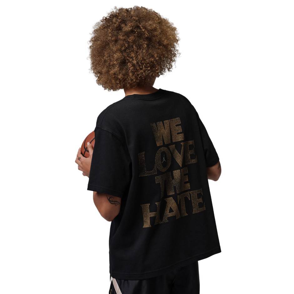 Women's T-Shirt Black - Jordan Sport