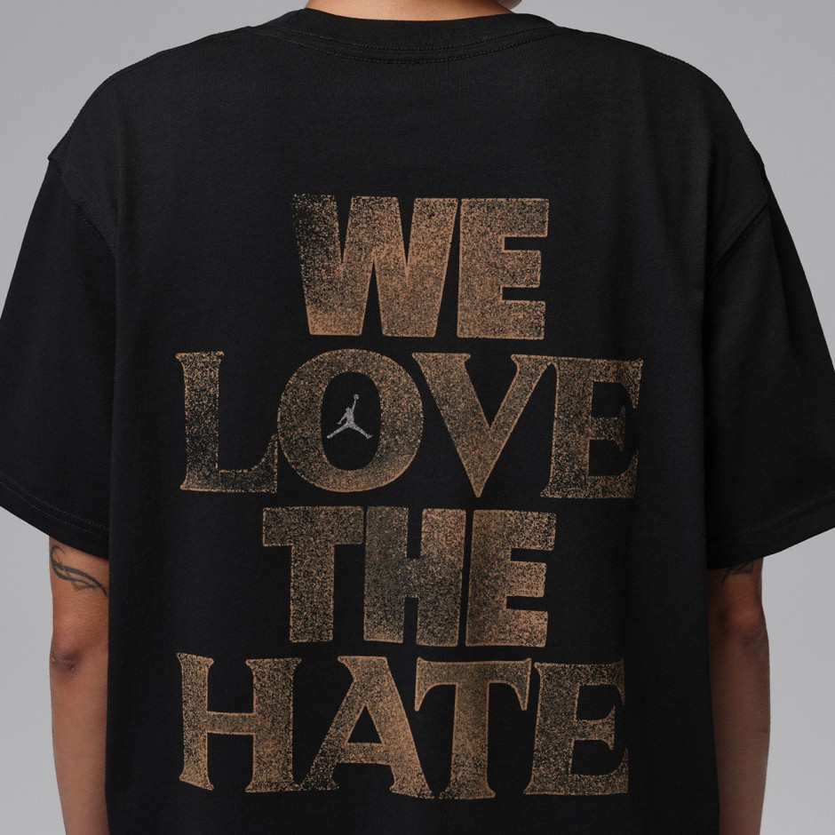 Women's T-Shirt Black - Jordan Sport