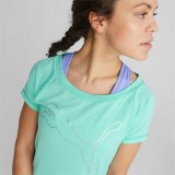 PUMA TRAIN FAVORITE JERSEY CAT TEE 522420-76 Veraman Image 1