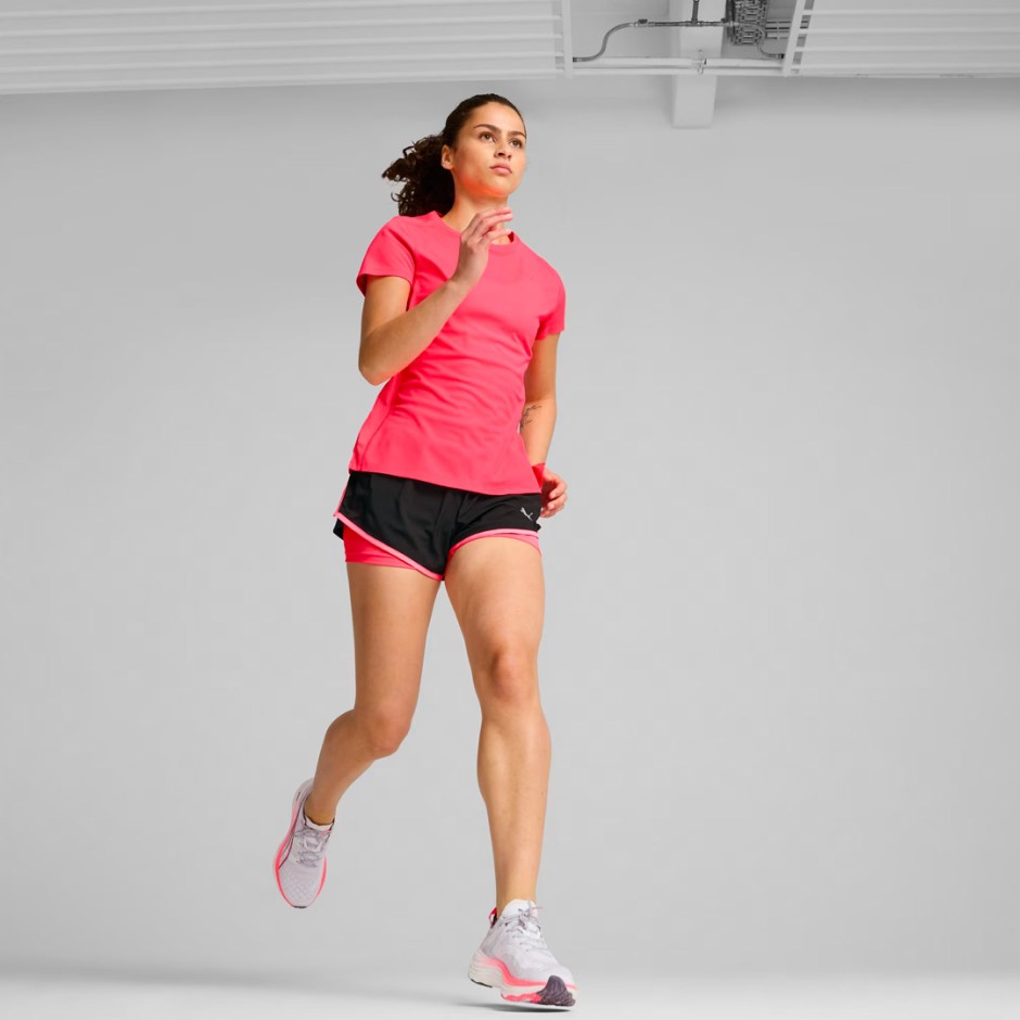 PUMA RUN FAVORITES VELOCITY TEE W 525061-16 Red