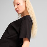 PUMA ESS PUMA LOGO RELAXED TEE 684971-01 Black Image 1