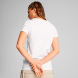 PUMA ESS METALLIC NO. 1 LOGO TEE 631536-02 White Image 0