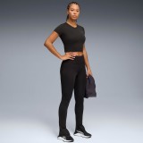 PUMA W CLOUDSPUN SS TWIST TEE 527497-01 Black Image 1