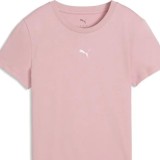 Women's T-Shirt Pink - PUMA Essentials Image 1