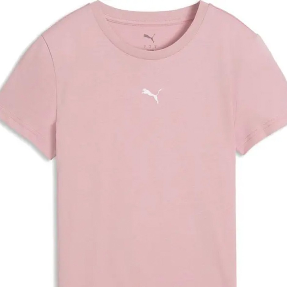 Women's T-Shirt Pink - PUMA Essentials