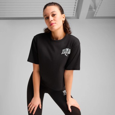 PUMA CLASS CROP TEE 685030-01 Black