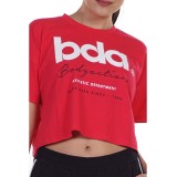 BODY ACTION WOMEN CROP TOP 051129-01-11 Fuchsia Image 1