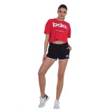 BODY ACTION WOMEN CROP TOP 051129-01-11 Fuchsia Image 4