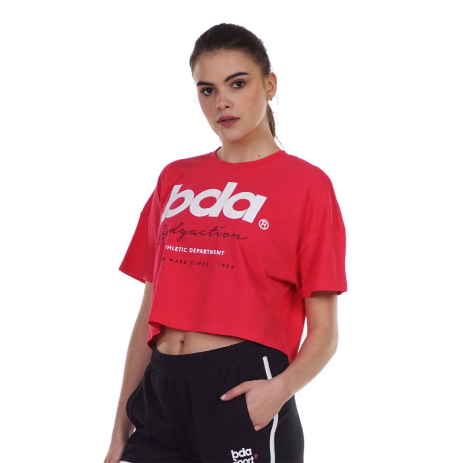BODY ACTION WOMEN CROP TOP 051129-01-11 Fuchsia