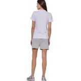 Women's T-Shirt White - Body Action  Image 0