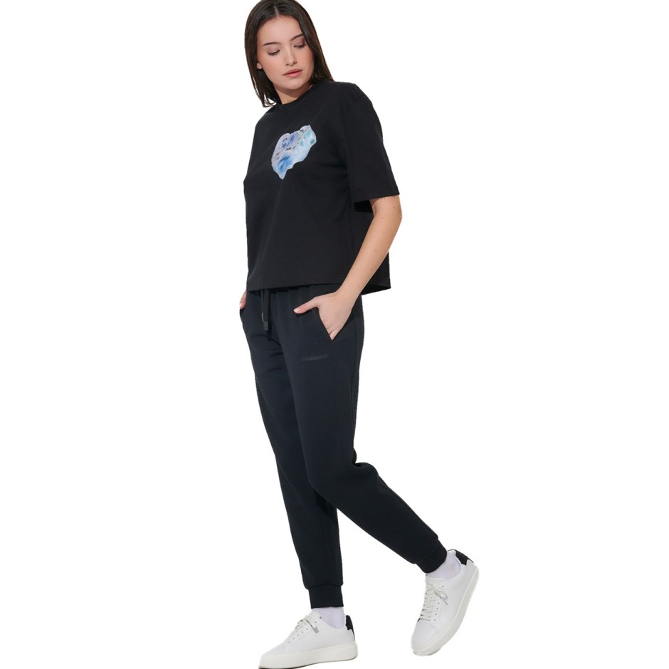 Women's T-Shirt Black - Body Action
