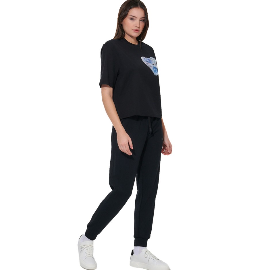 Women's T-Shirt Black - Body Action