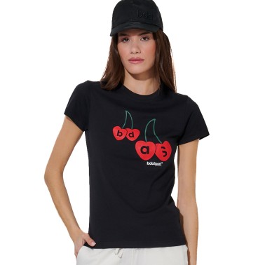 Women's T-Shirt Black - Body Action