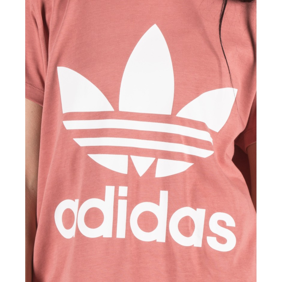 adidas big trefoil tee womens