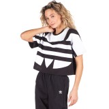 adidas Originals LARGE LOGO T-SHIRT FM2562 Black Image 