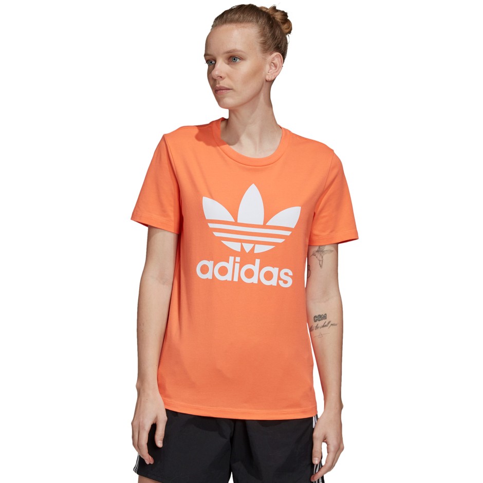 adidas Originals TREFOIL TEE FM3295 Κοραλί