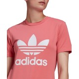 adidas Originals ADICOLOR CLASSICS TREFOIL T-SHIRT GN2907 Ροζ Εικόνα 2
