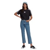 adidas Originals ADICOLOR 3D TREFOIL LOOSE T-SHIRT GN2930 Black Image 2