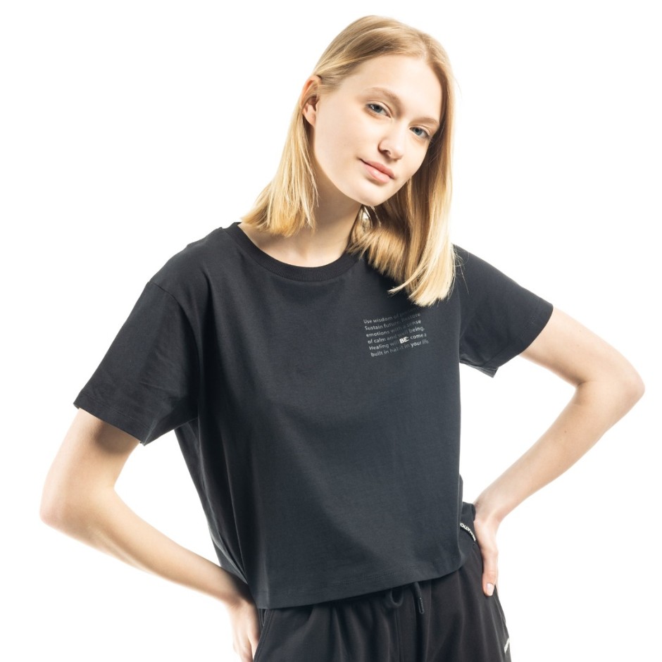 BE:NATION CROP TOP 05112303-01 Black