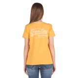 SUPERDRY D2 VINTAGE LOGO HERITAGE ENTRY TEE G10156YT-E2A Κίτρινο