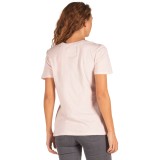 SUPERDRY REAL ORIGINALS SATIN T-SHIRT W1000019B-MJE Ροζ